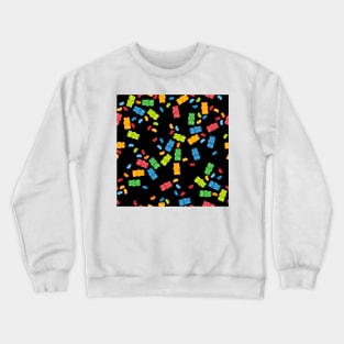 Gummies Pattern Wallpaper Crewneck Sweatshirt